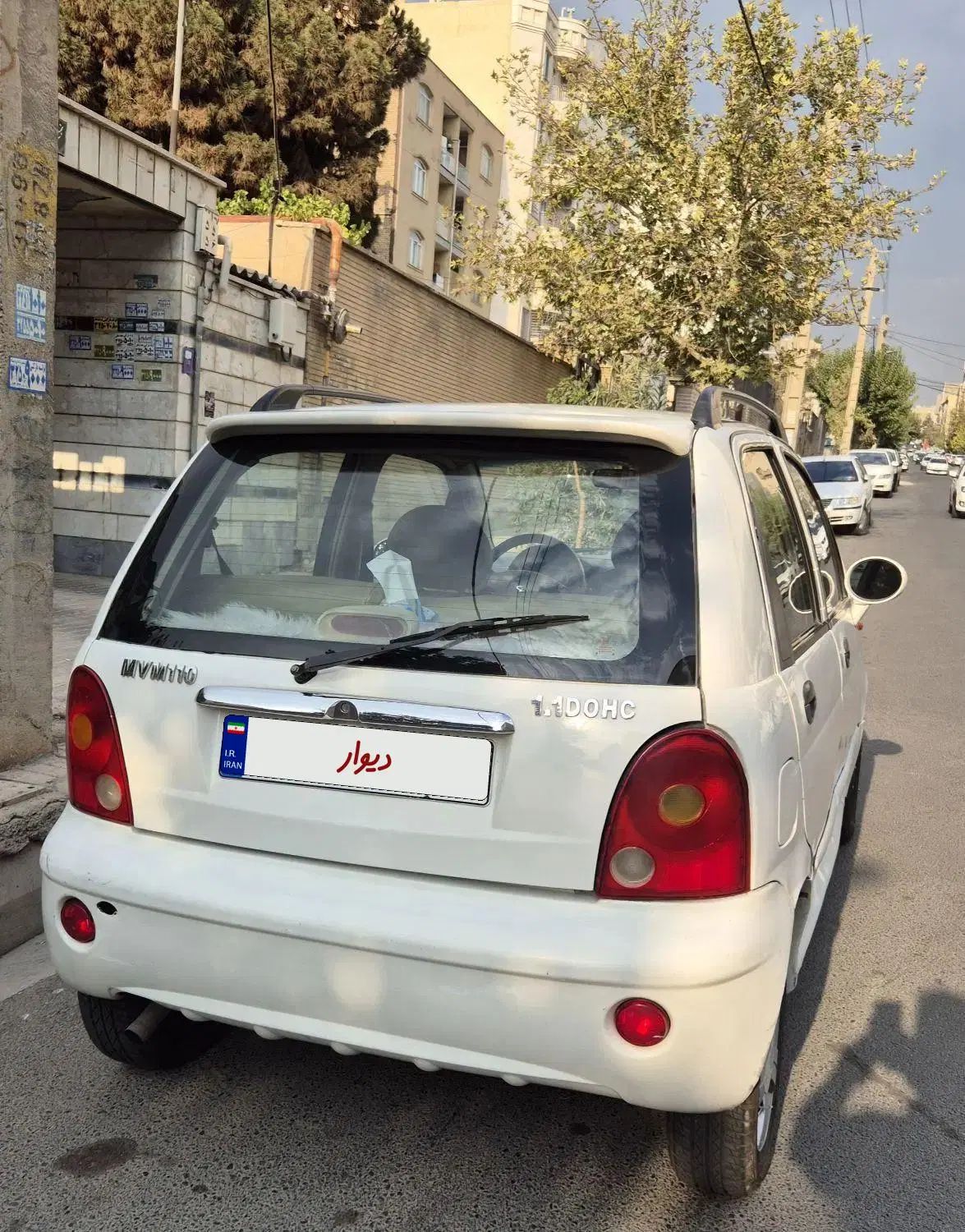 ام وی ام 110 چهار سیلندر دنده ای - 1391