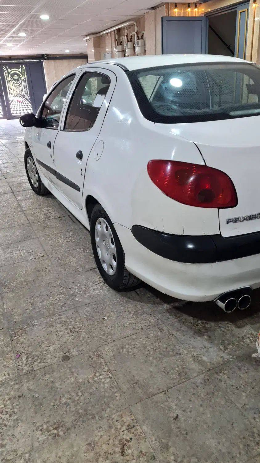 پژو ۲۰۶ صندوق دار v20 - 1389