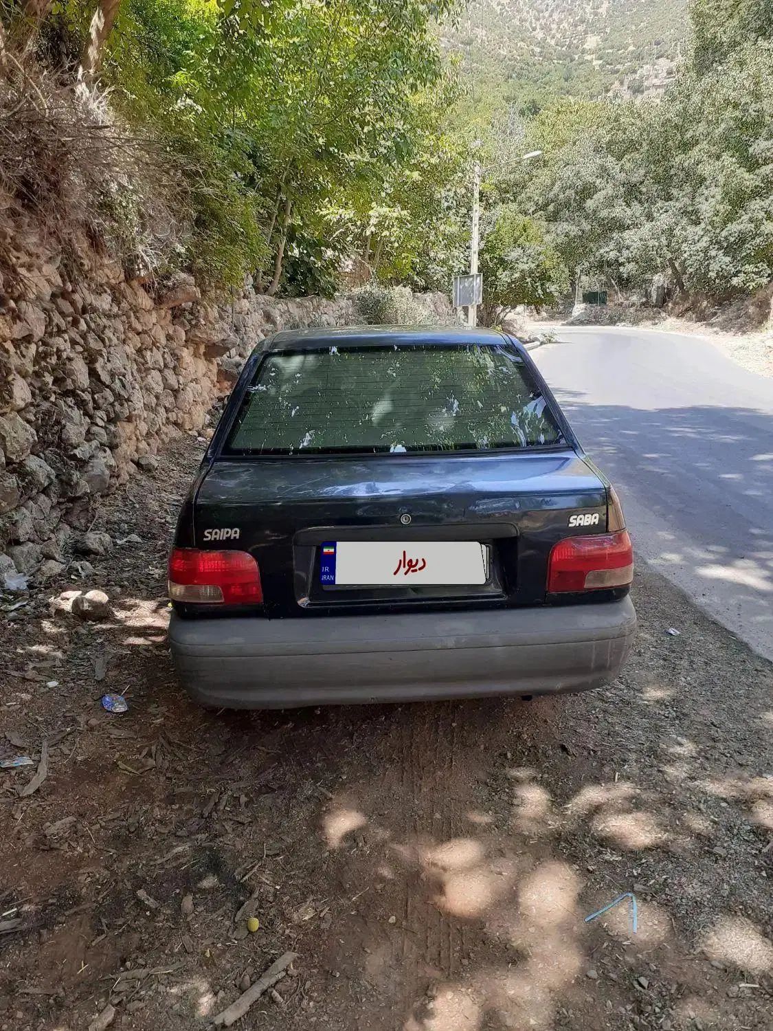 پراید صبا بنزینی - 1381