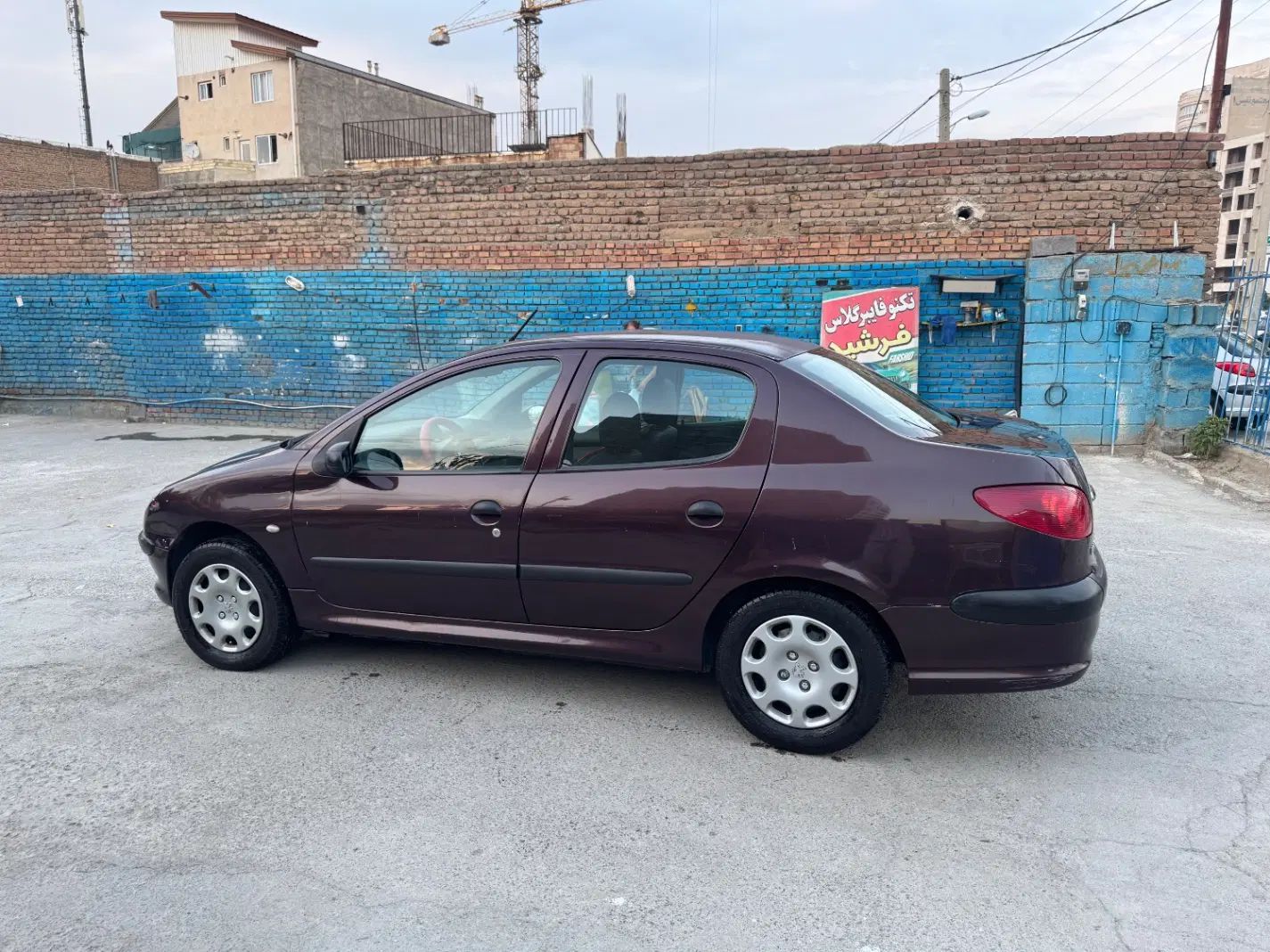 پژو ۲۰۶ صندوق دار v8 - 1388