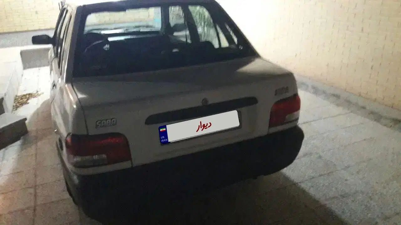 پراید صبا بنزینی - 1386