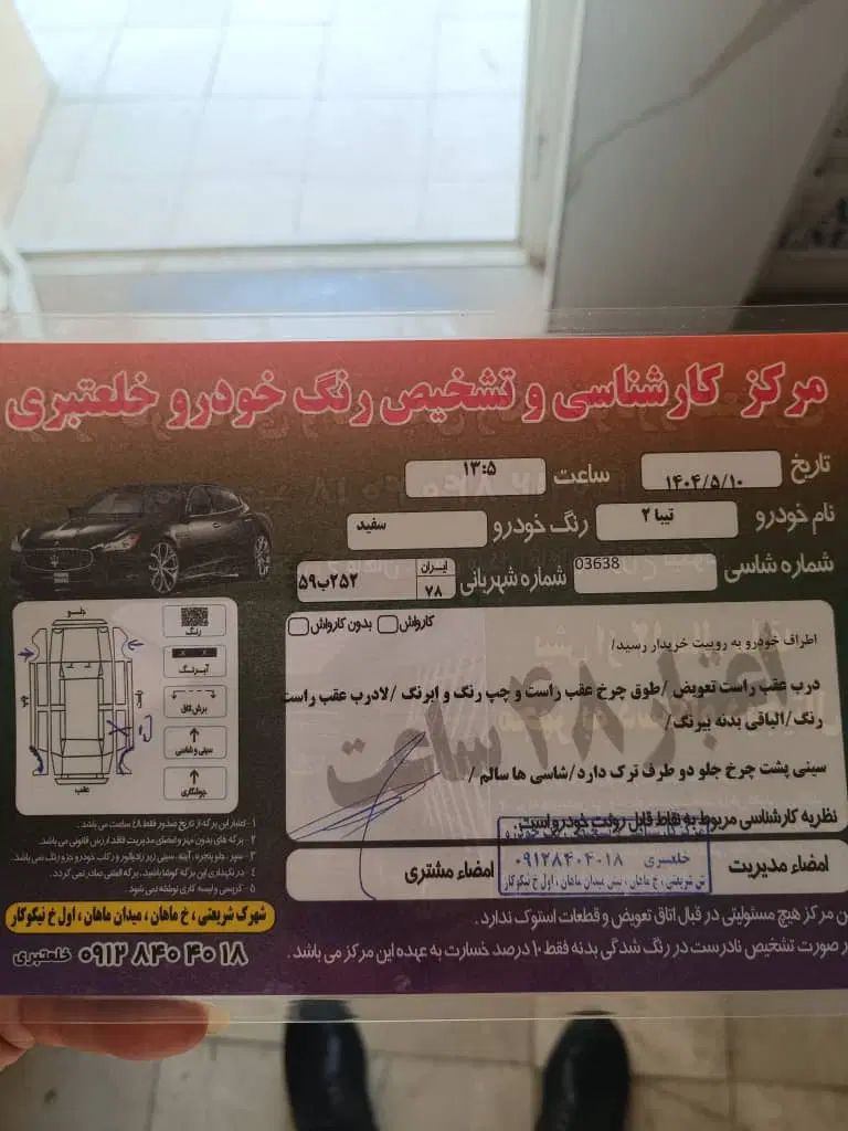تیبا 2 EX رینگ آلومینیومی - 1397