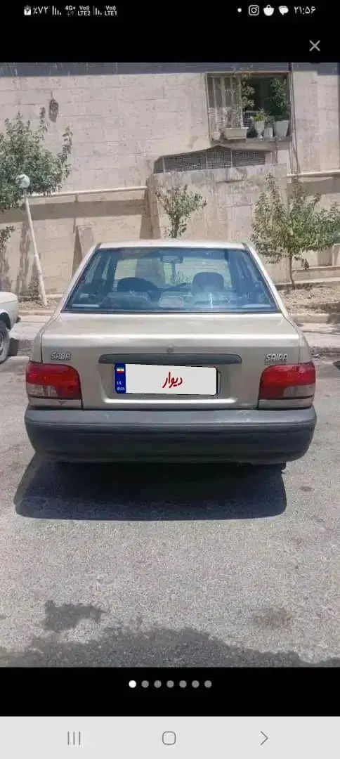 پراید صبا بنزینی - 1385