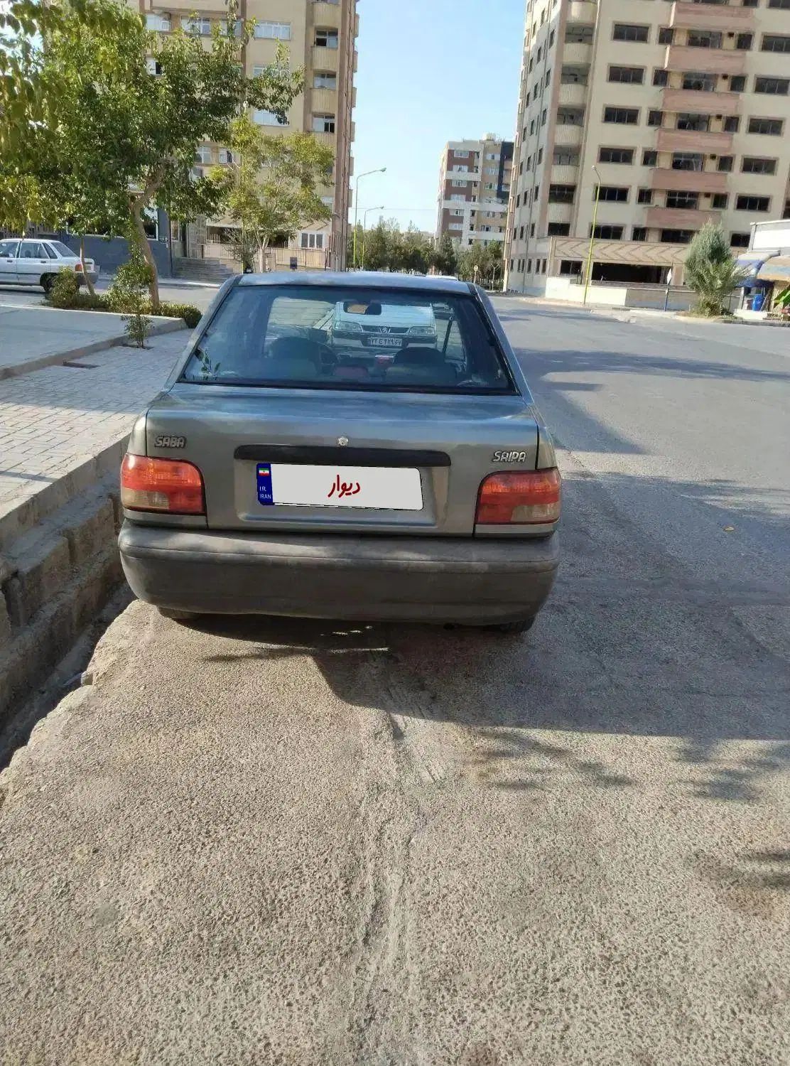 پراید صبا بنزینی - 1386