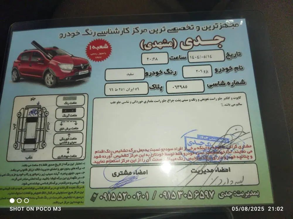 پژو 206 تیپ 3 - 1391