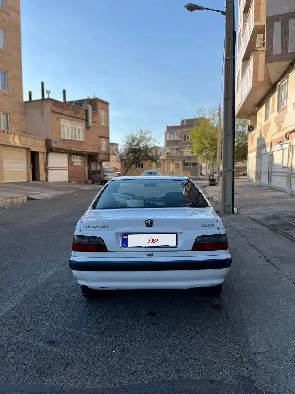 پژو پارس دوگانه سوز - 1390