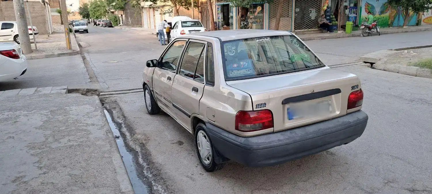 پراید صبا بنزینی - 1386