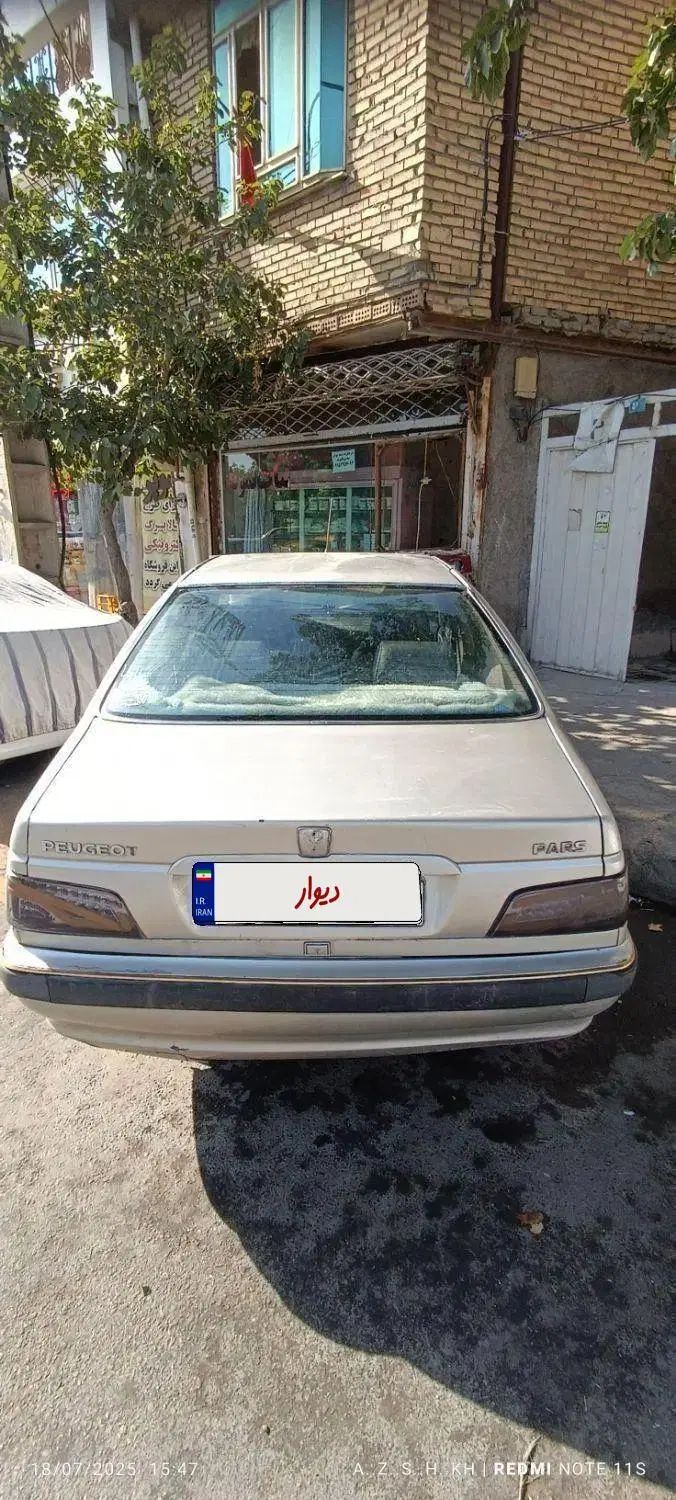 پژو پارس ELX-XU7P سفارشی - 1382