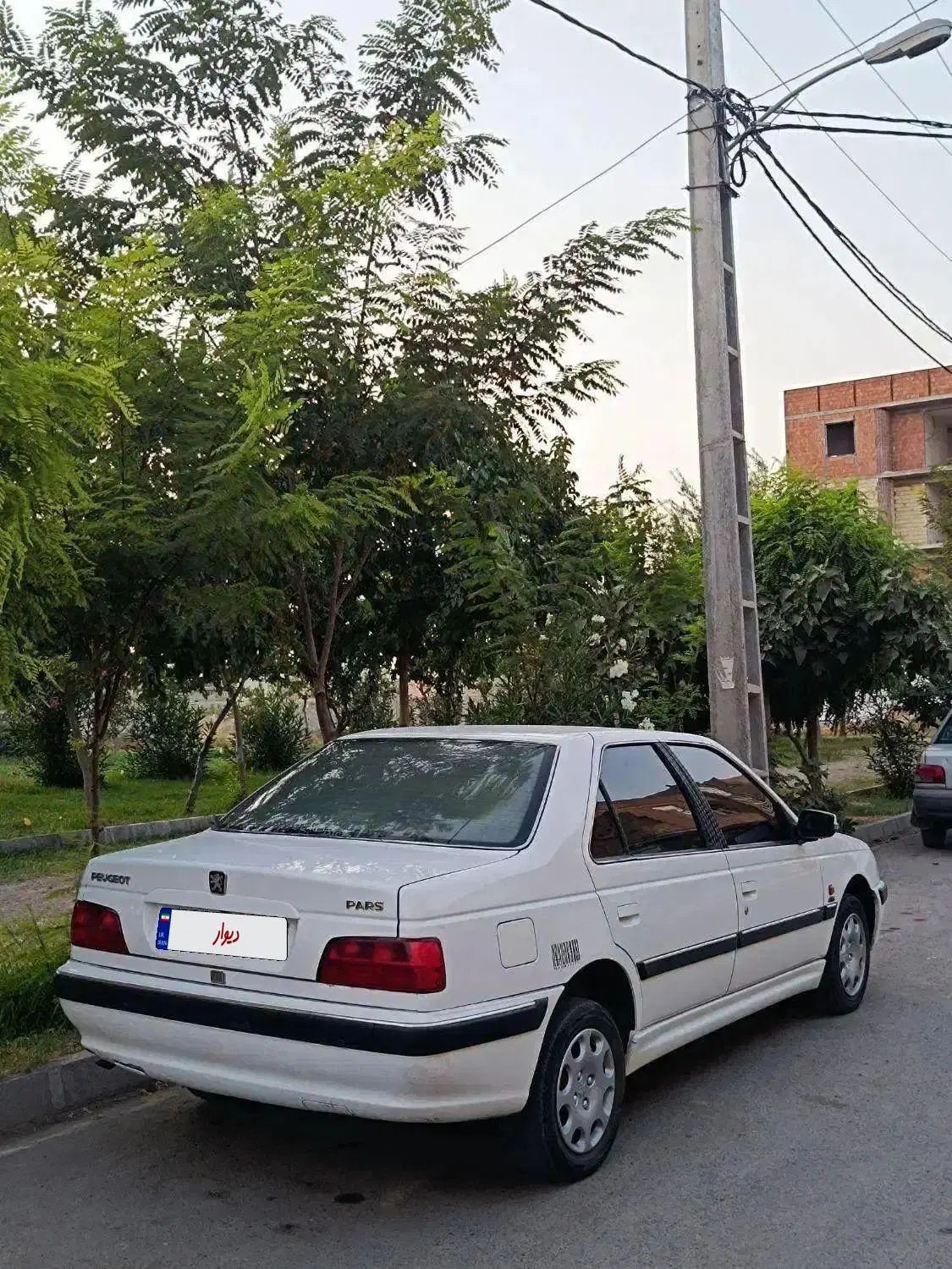 پژو پارس دوگانه سوز - 1391