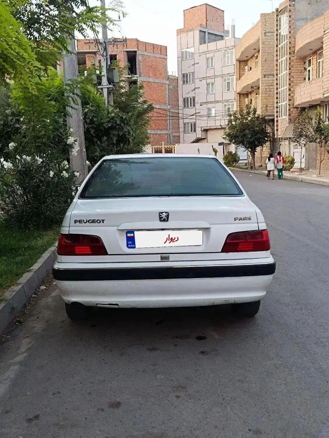 پژو پارس دوگانه سوز - 1391