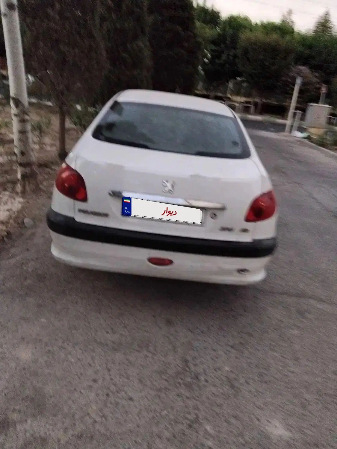 پژو ۲۰۶ صندوق دار v8 - 1388