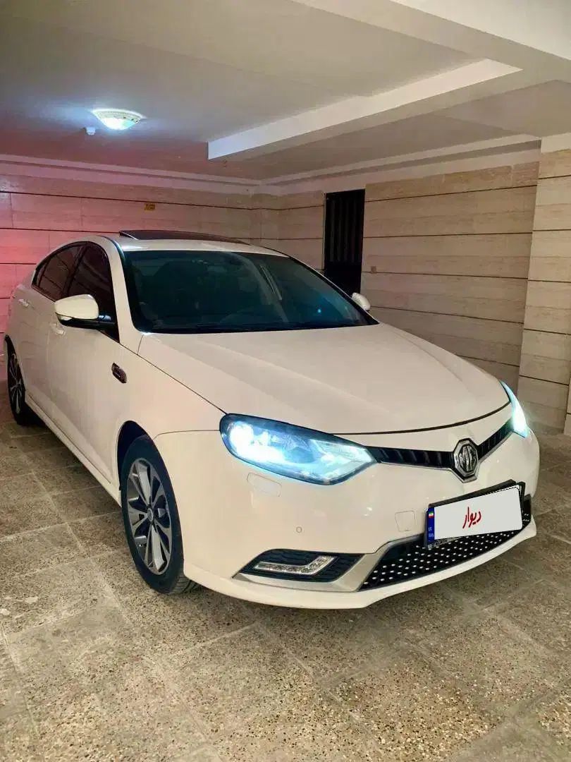 ام جی 6 لیفت بک GT فیس جدید - 2015