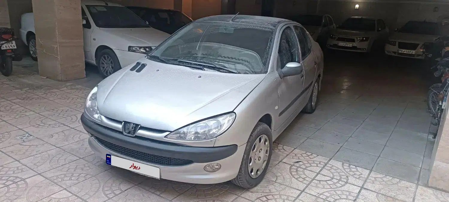 پژو ۲۰۶ صندوق دار v8 - 1385