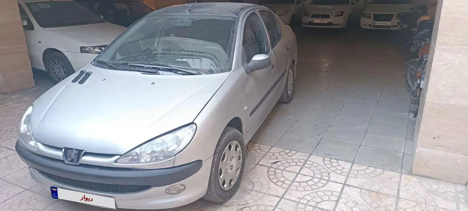 پژو ۲۰۶ صندوق دار v8 - 1385
