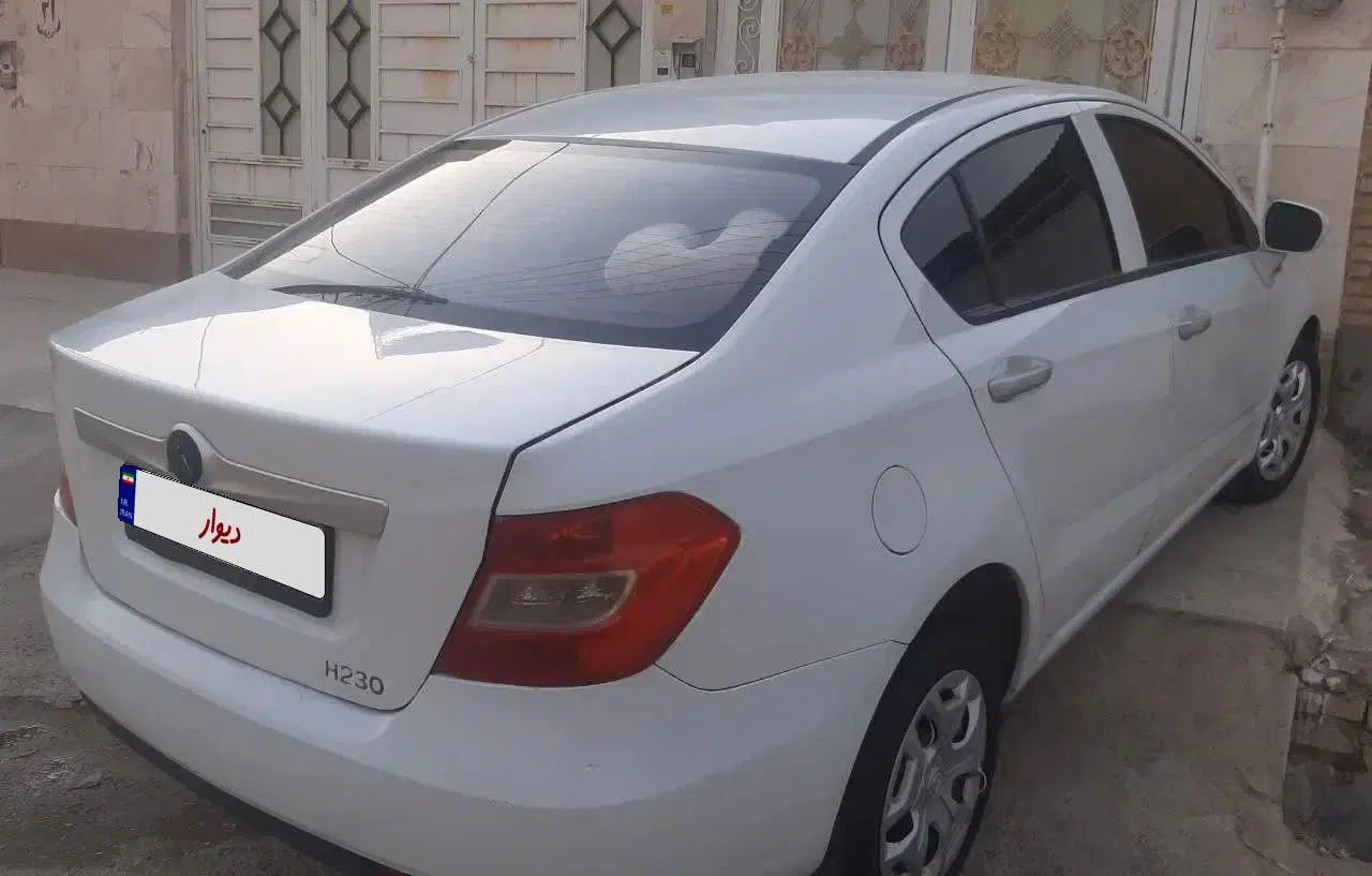 برلیانس H230 دنده‌ای - 1396