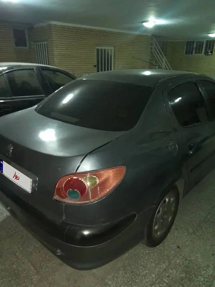 پژو ۲۰۶ صندوق دار v20 - 1388