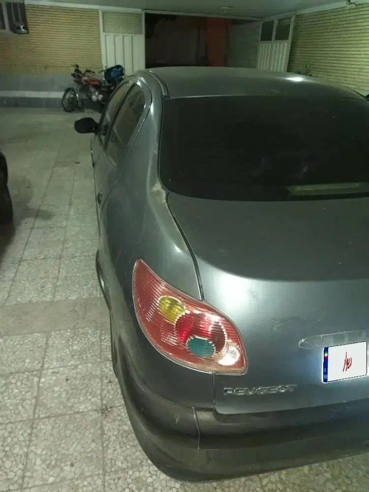 پژو ۲۰۶ صندوق دار v20 - 1388