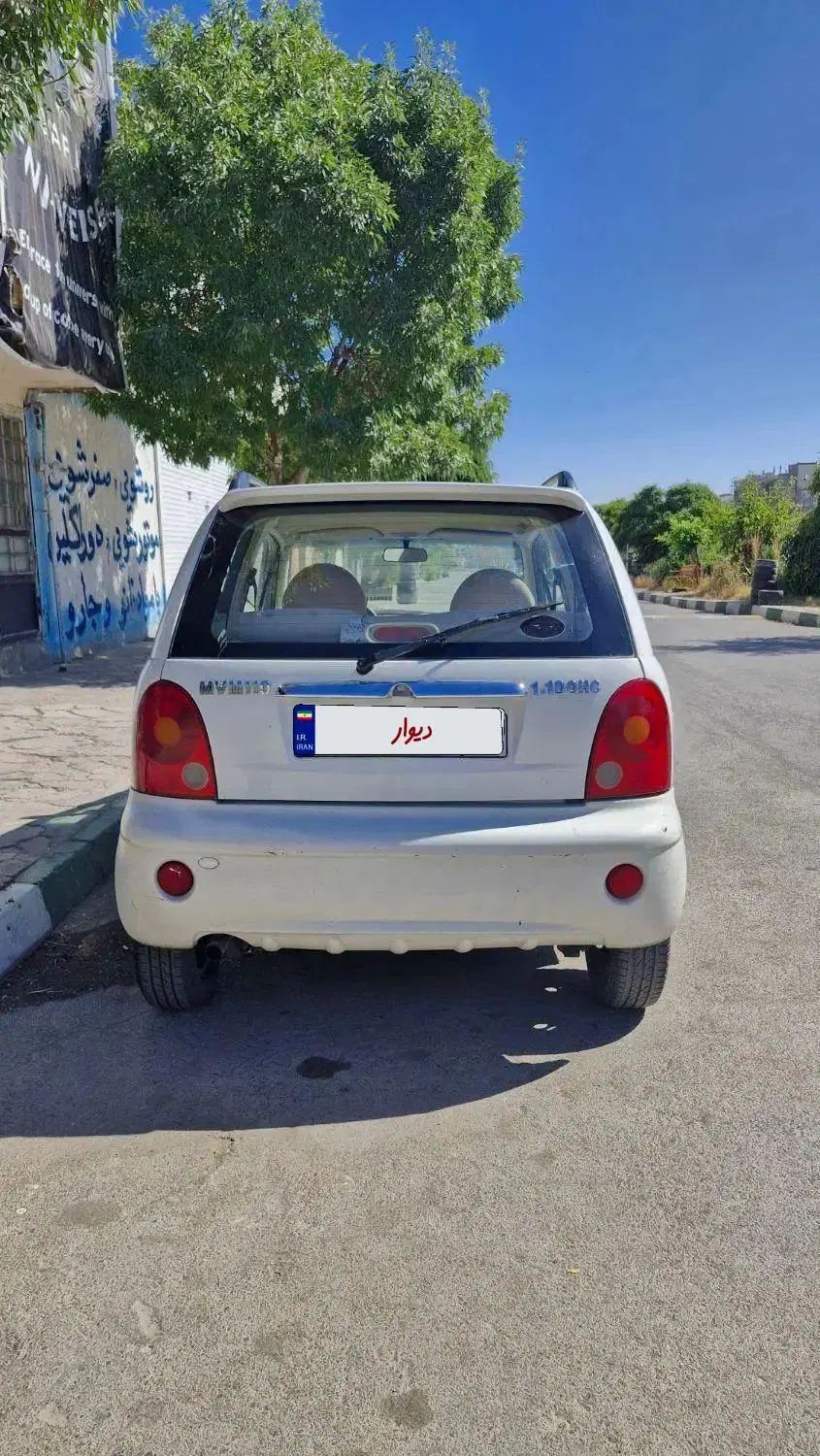 ام وی ام 110 چهار سیلندر دنده ای - 1393