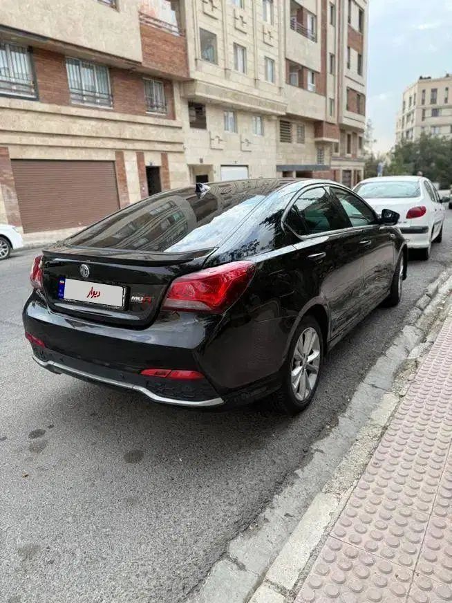 ام جی 6 لیفت بک GT فیس جدید - 2015