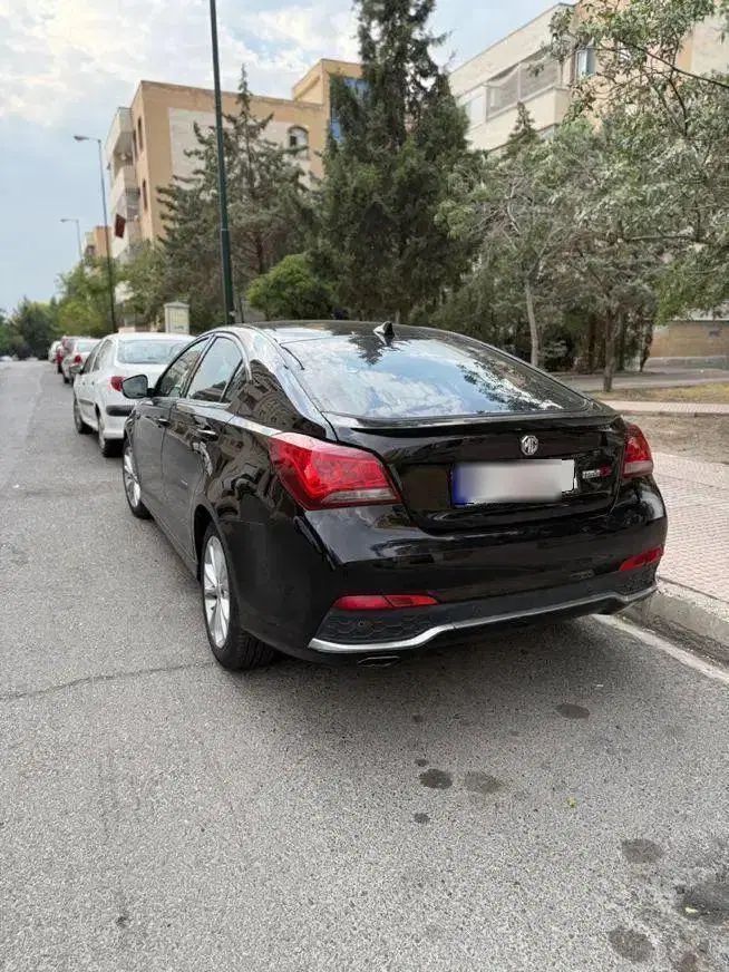 ام جی 6 لیفت بک GT فیس جدید - 2015
