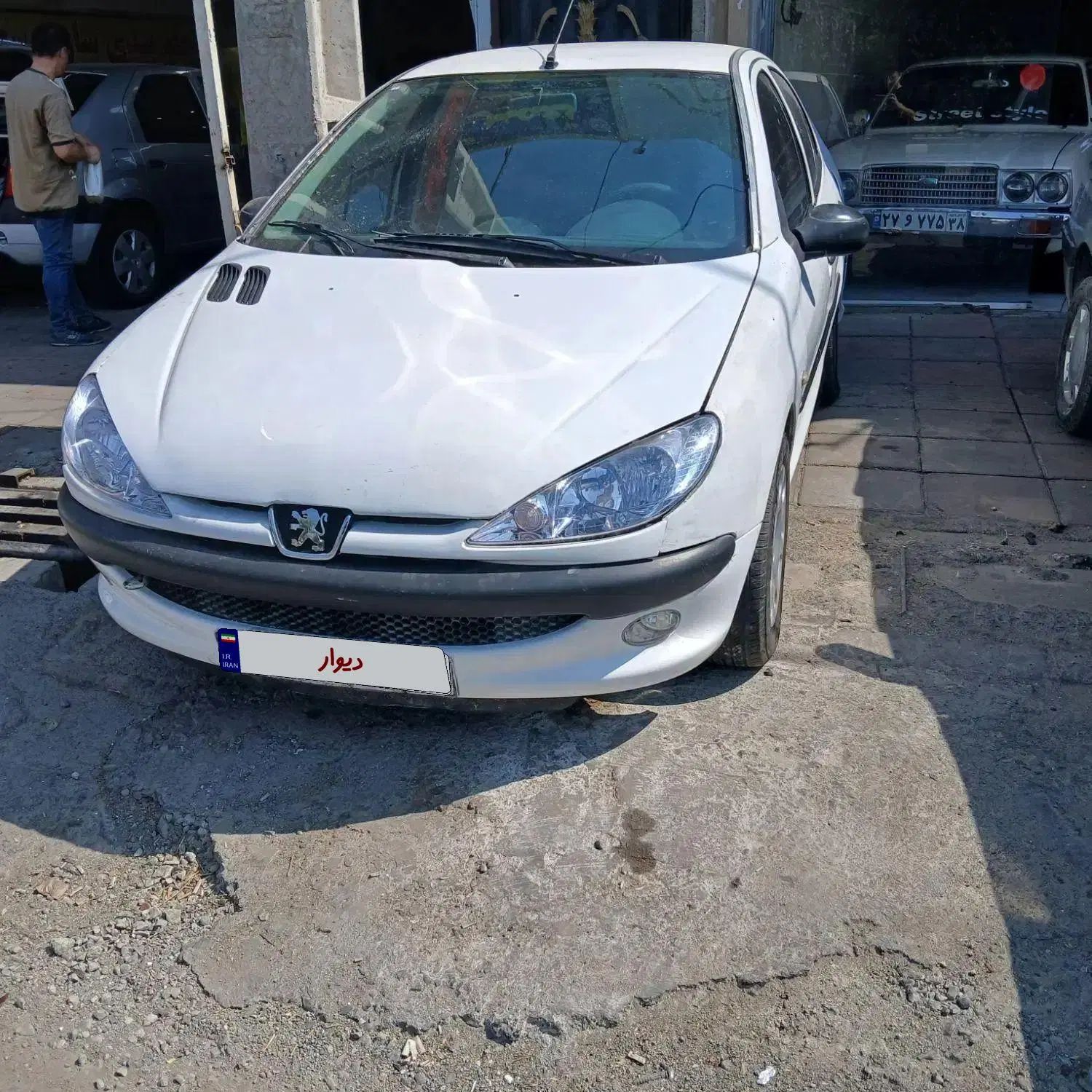پژو ۲۰۶ صندوق دار v8 - 1387