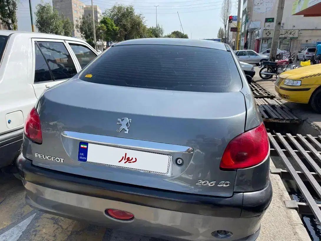 پژو ۲۰۶ صندوق دار v1 - 1386