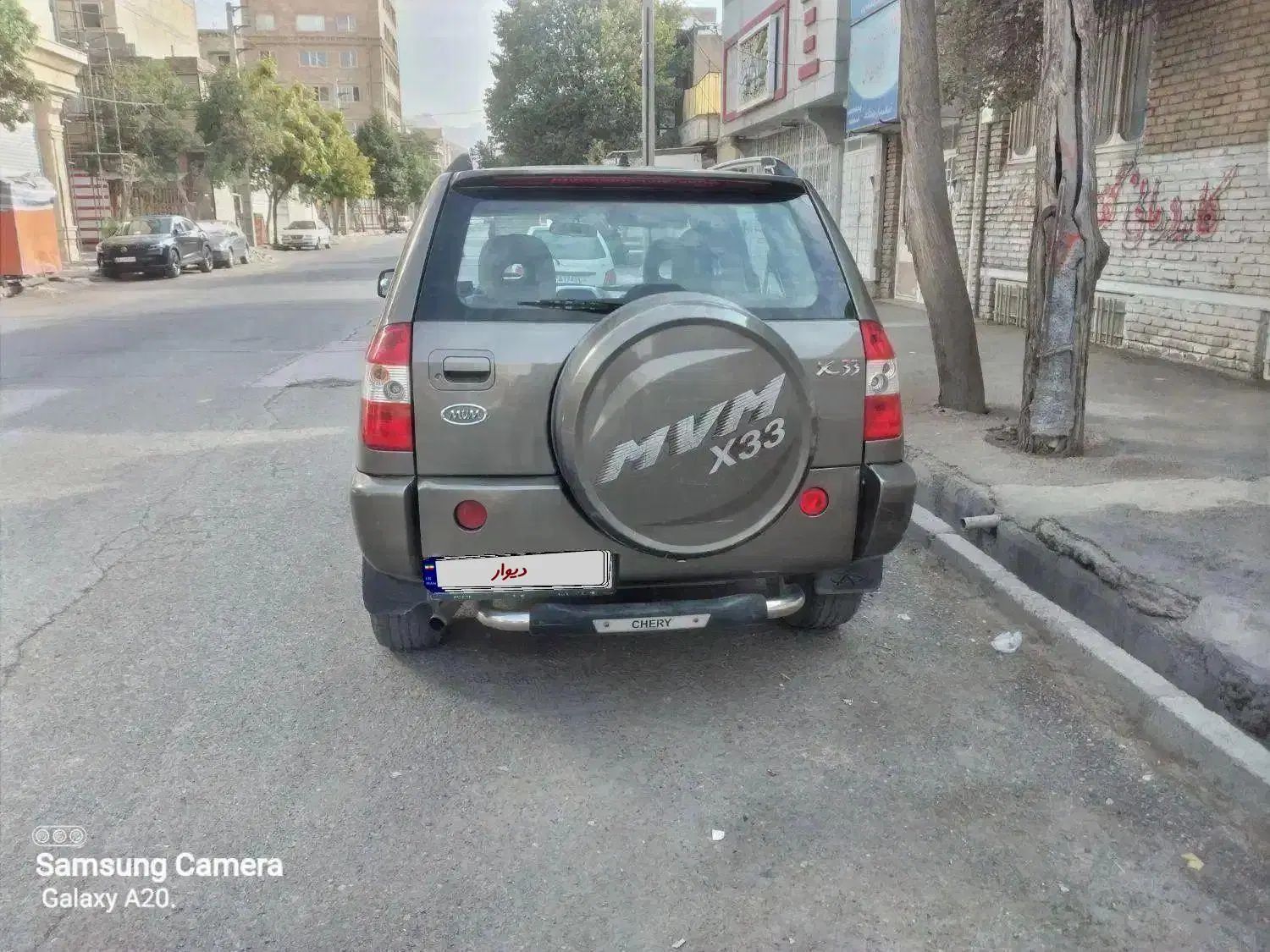 ام وی ام X33 دنده‌ای ساده - 1391