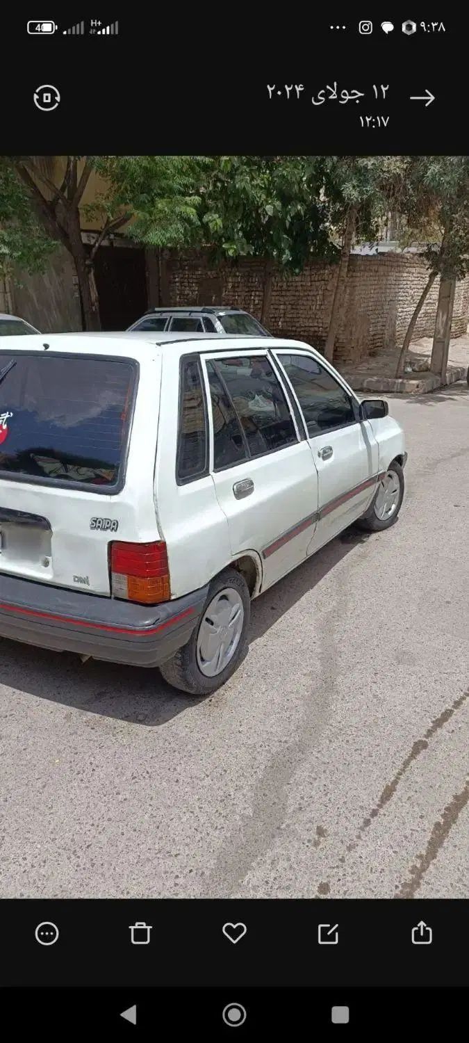 پراید 111 LX - 1380