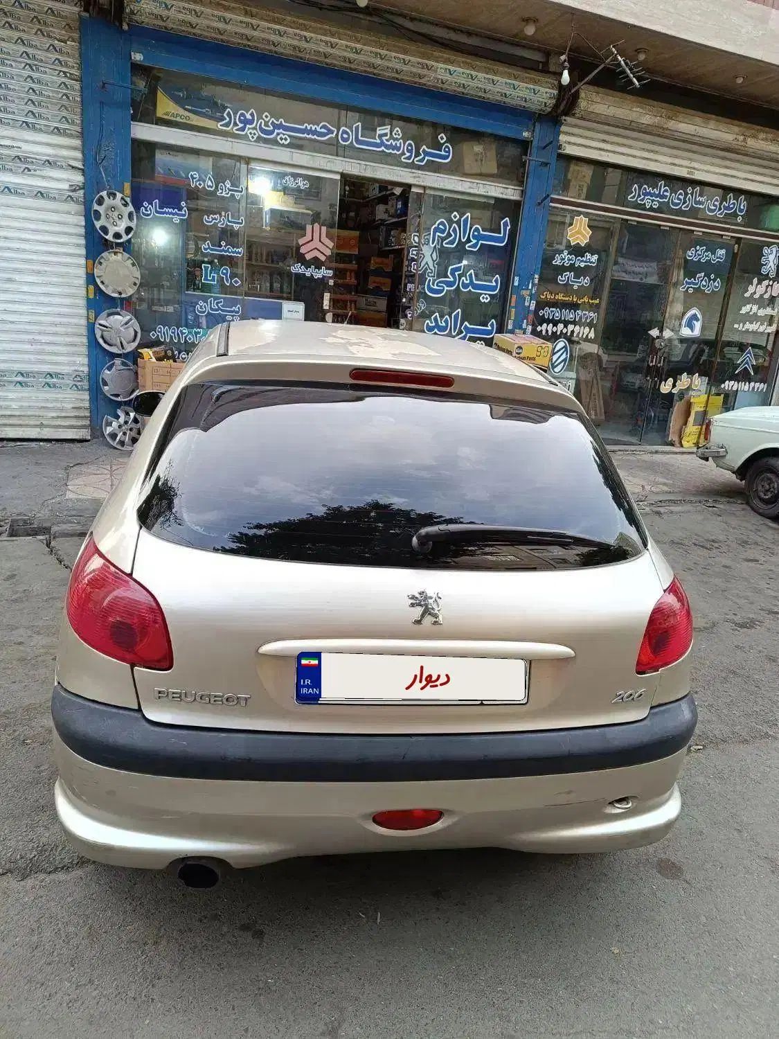 پژو 206 تیپ 3 - 1383