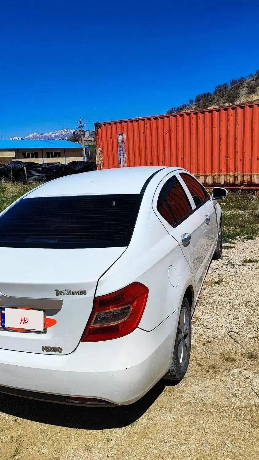 برلیانس H230 دنده‌ای - 1396