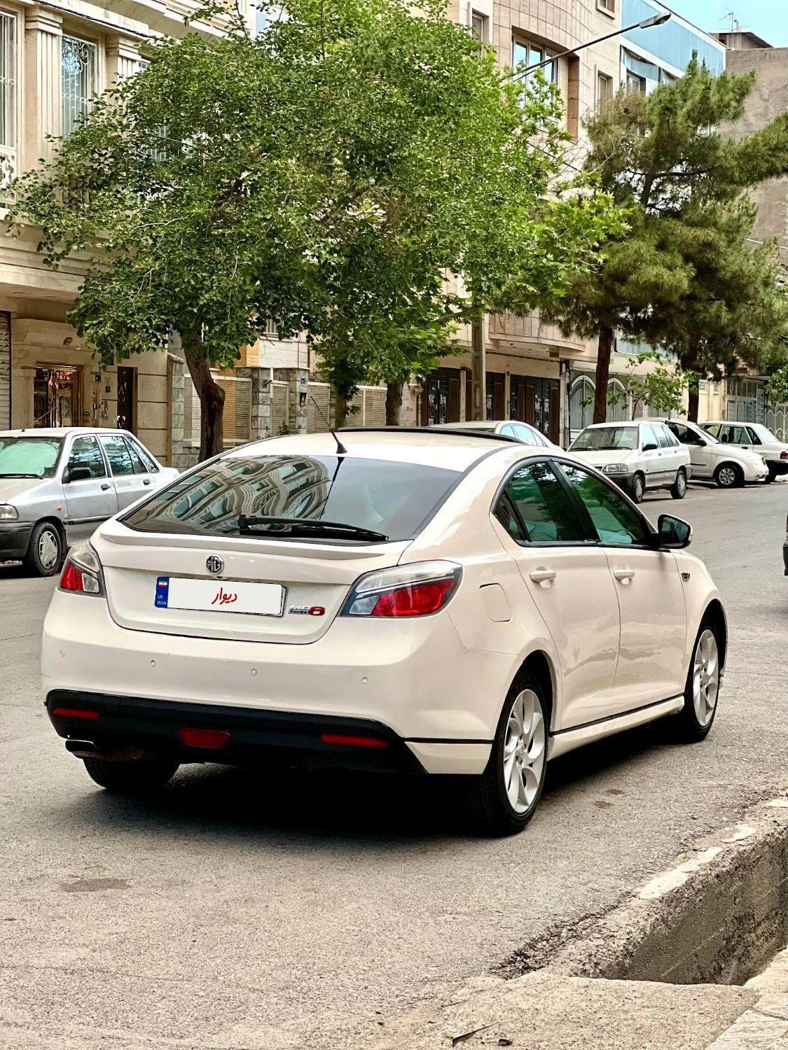 ام جی 6 لیفت بک GT فیس قدیم - 2014