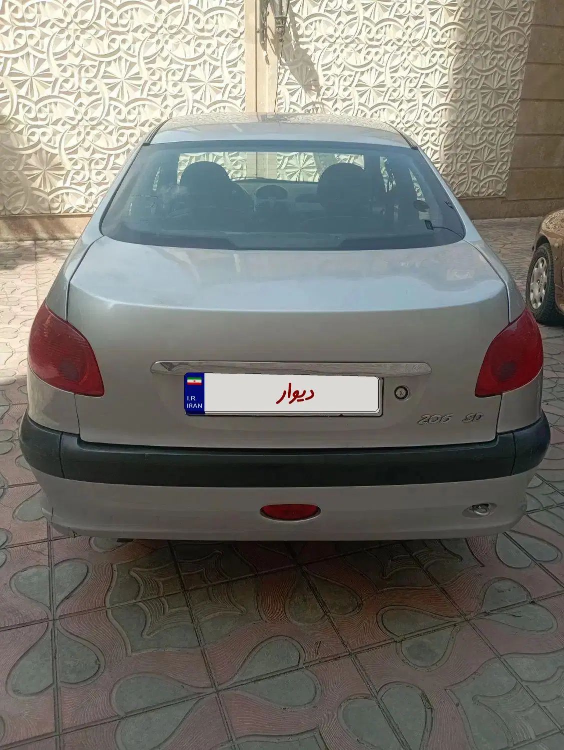پژو ۲۰۶ صندوق دار v2 - 1388