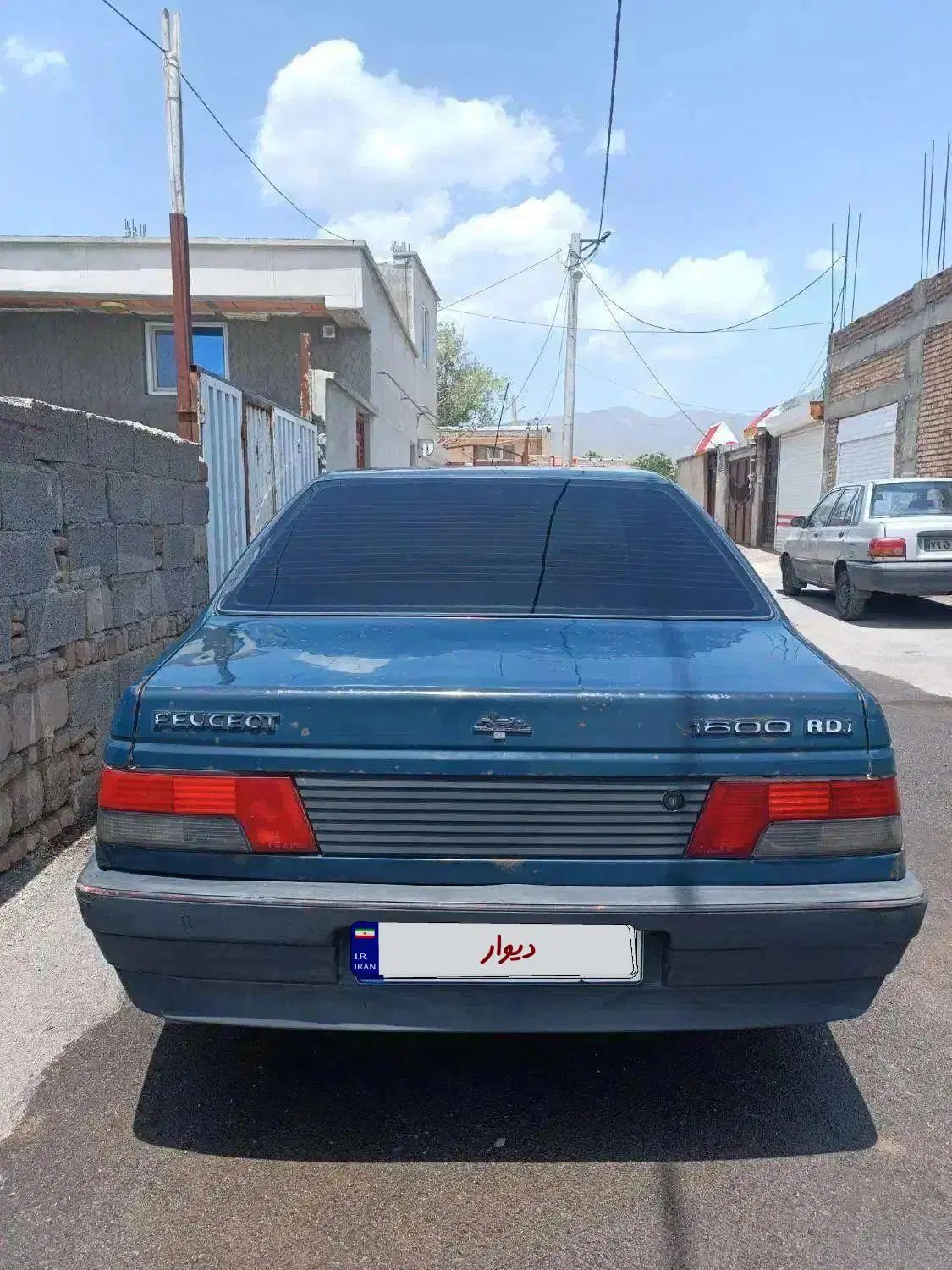 پژو آردی دوگانه سوز CNG - 1385