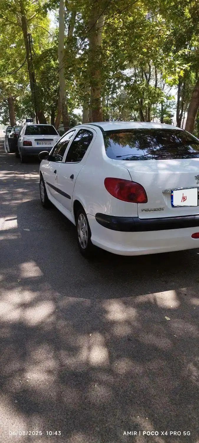 پژو ۲۰۶ صندوق دار v8 - 1395
