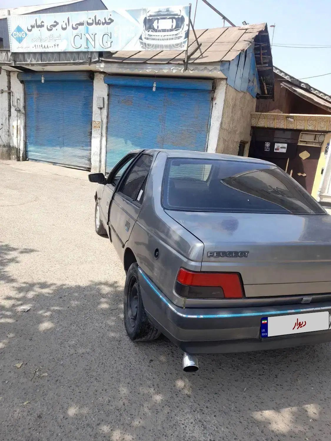 پژو 405 GLX - دوگانه سوز - 1387
