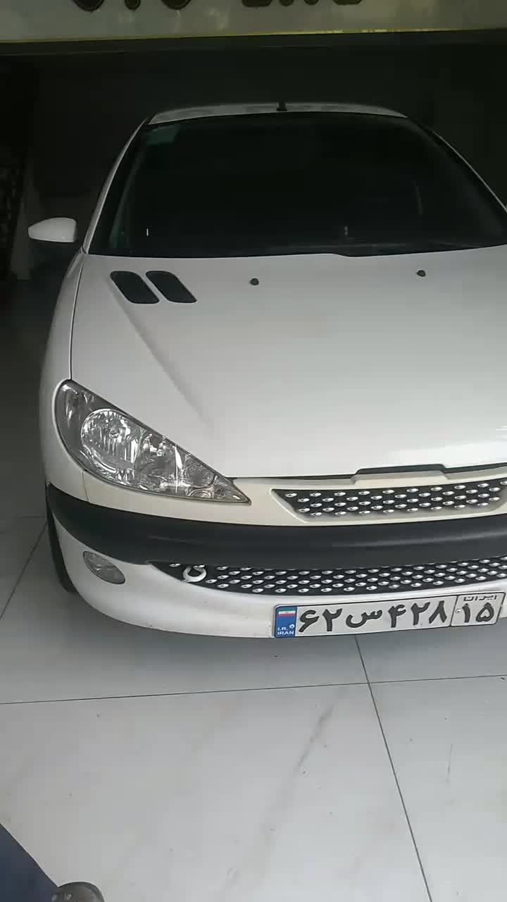 پژو ۲۰۶ صندوق دار v8 - 1396