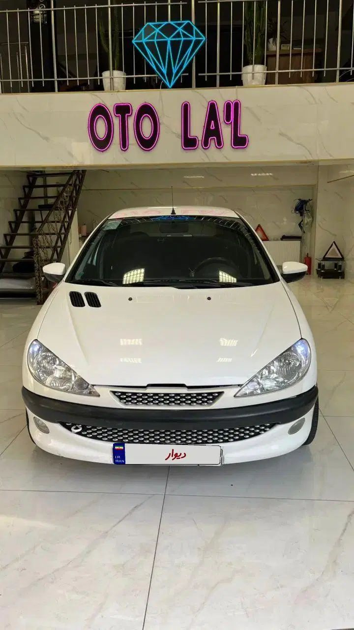 پژو ۲۰۶ صندوق دار v8 - 1396