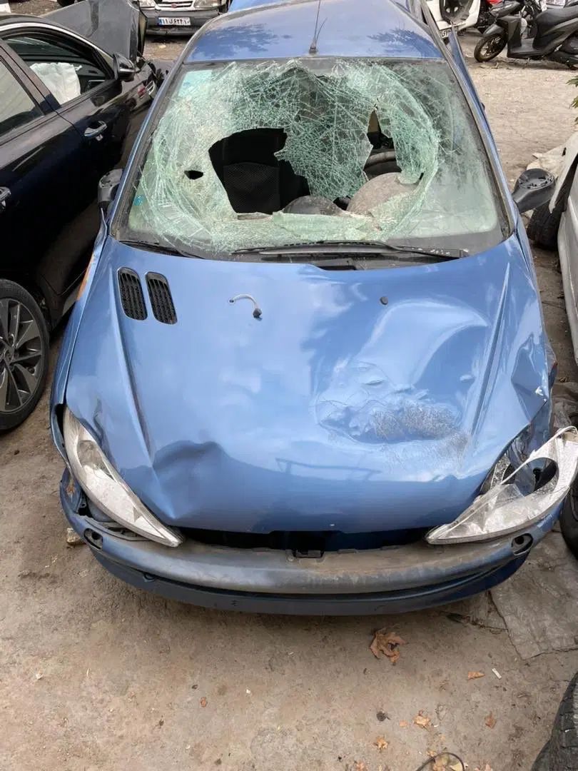پژو ۲۰۶ صندوق دار v8 - 1396