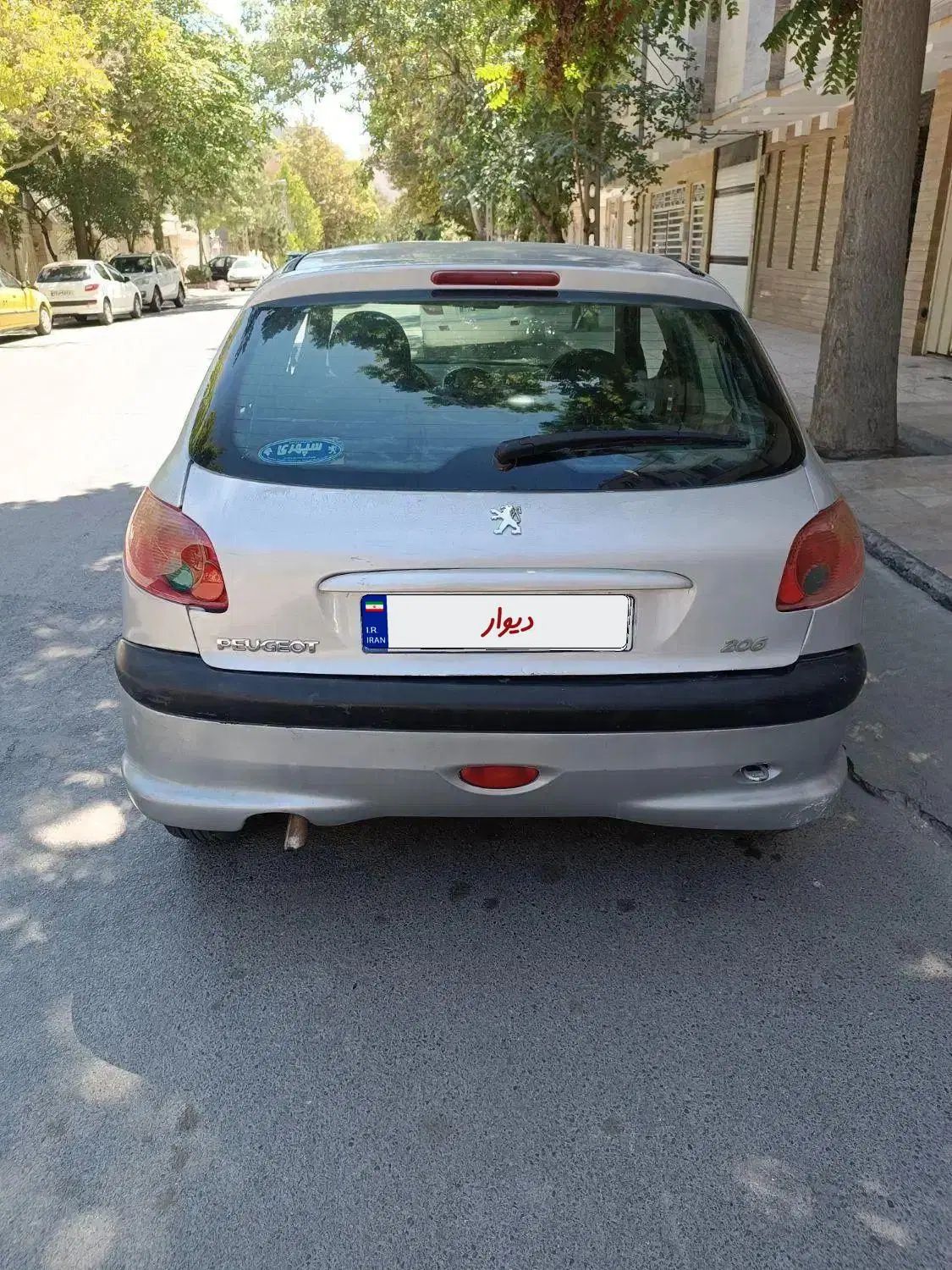 پژو 206 تیپ 2 - 1383