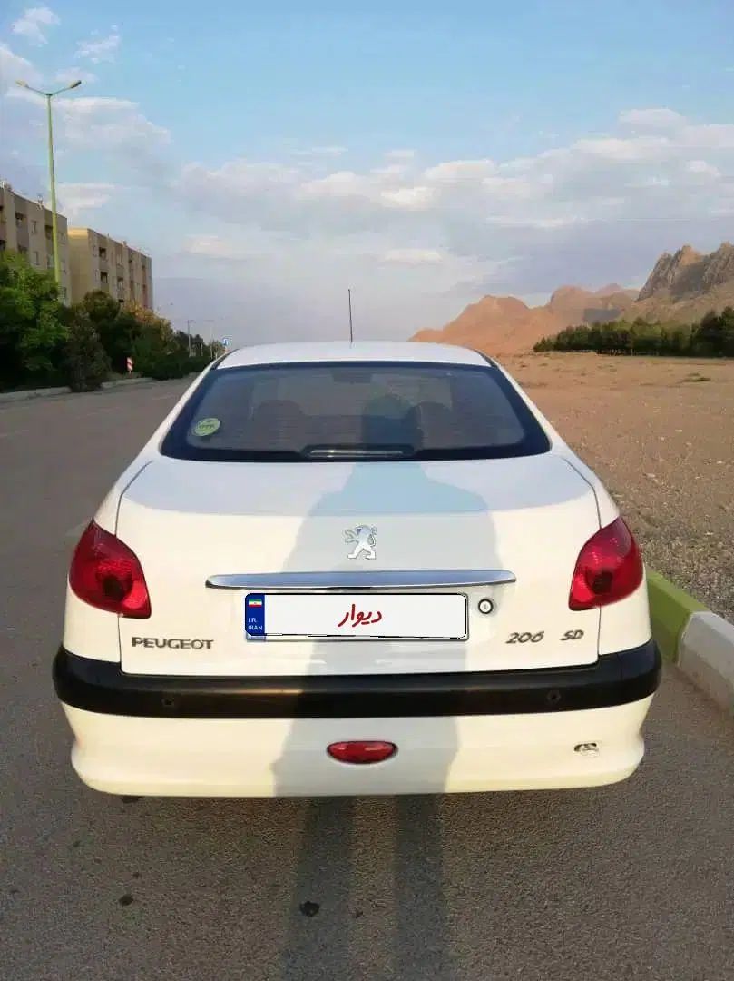پژو ۲۰۶ صندوق دار v8 - 1400