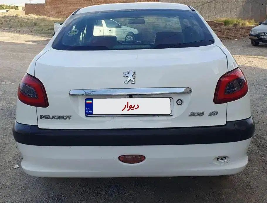 پژو ۲۰۶ صندوق دار v1 - 1389