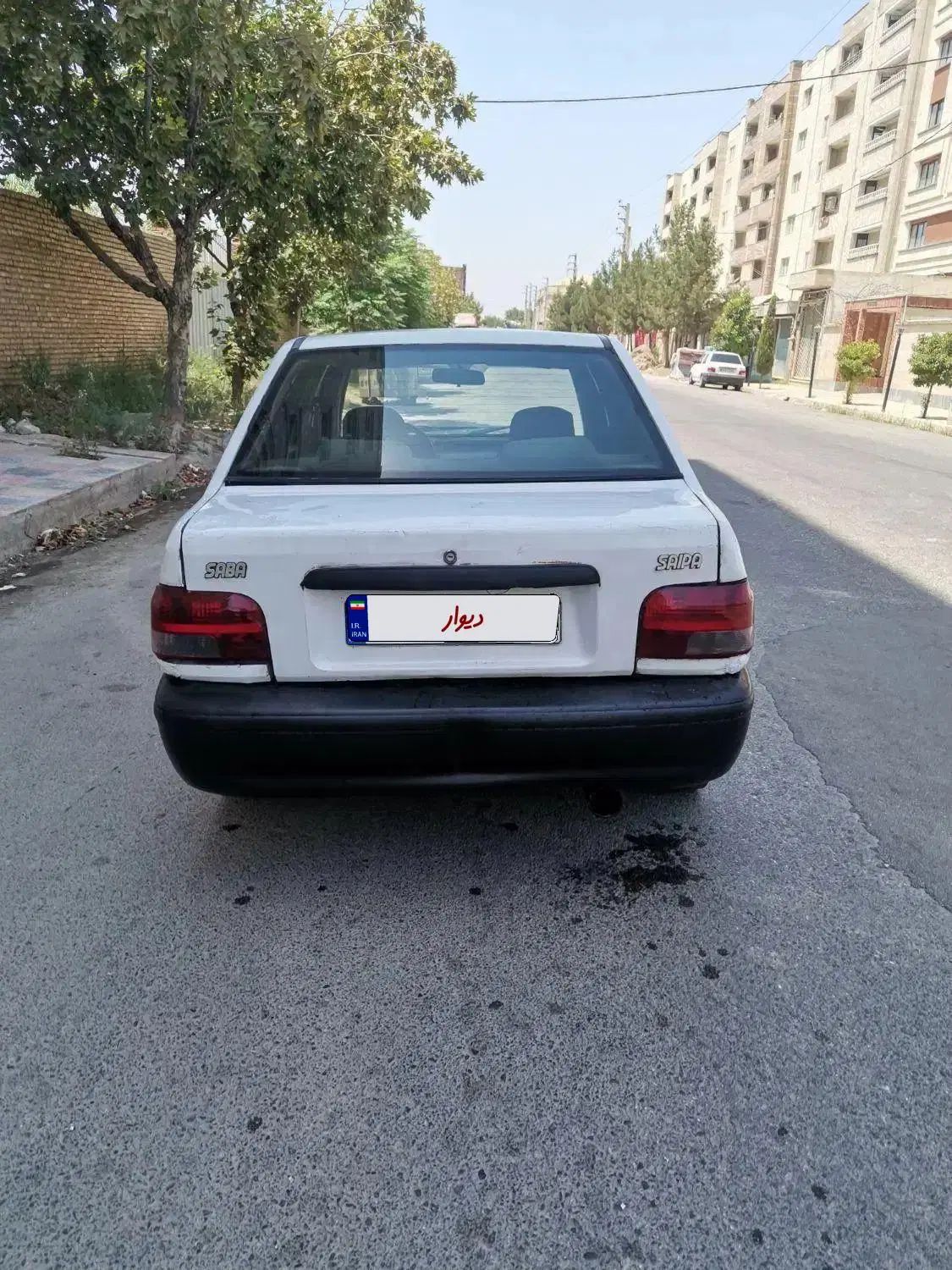 پراید صبا بنزینی - 1381