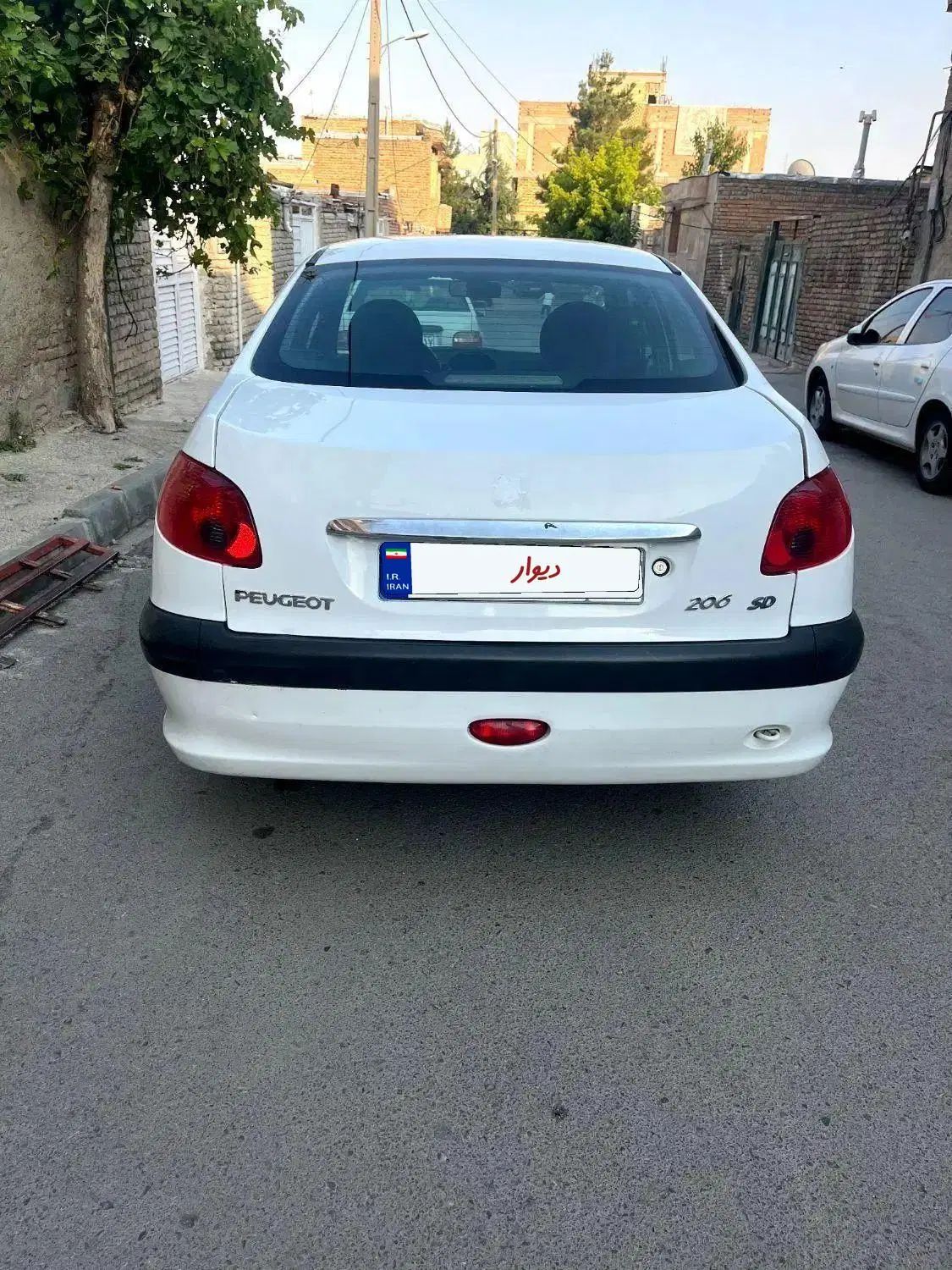 پژو ۲۰۶ صندوق دار v20 - 1390
