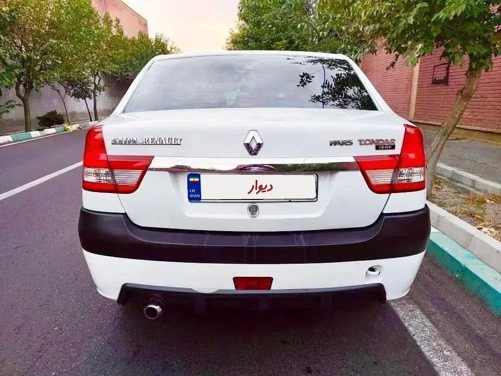 رنو پارس تندر گیربکس JHQ + مولتی مدیا - 1395
