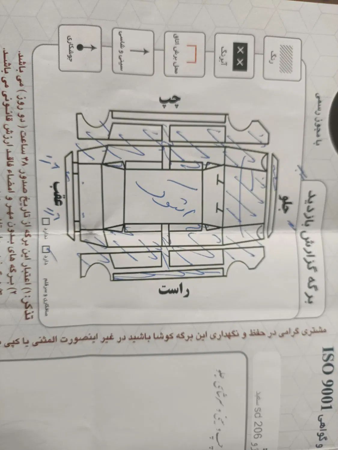 پژو ۲۰۶ صندوق دار v8 - 1394