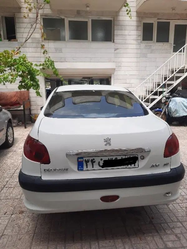 پژو ۲۰۶ صندوق دار v20 - 1388