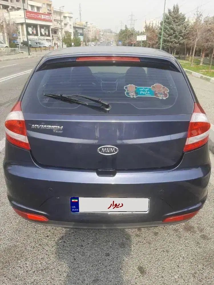 ام وی ام 315 هاچ بک اسپرت لاکچری - 1394