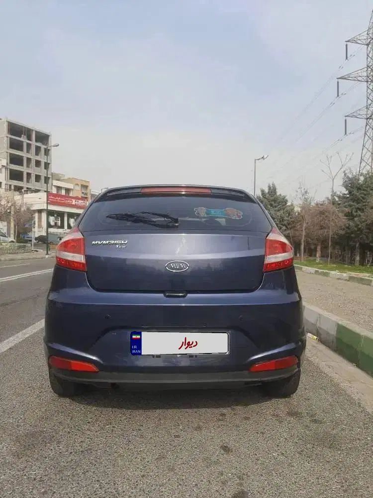 ام وی ام 315 هاچ بک اسپرت لاکچری - 1394
