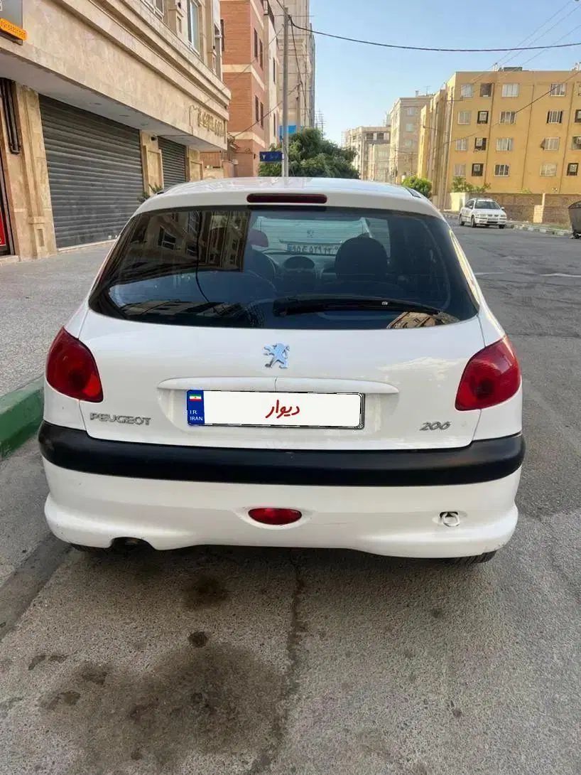 پژو 206 تیپ 2 - 1398