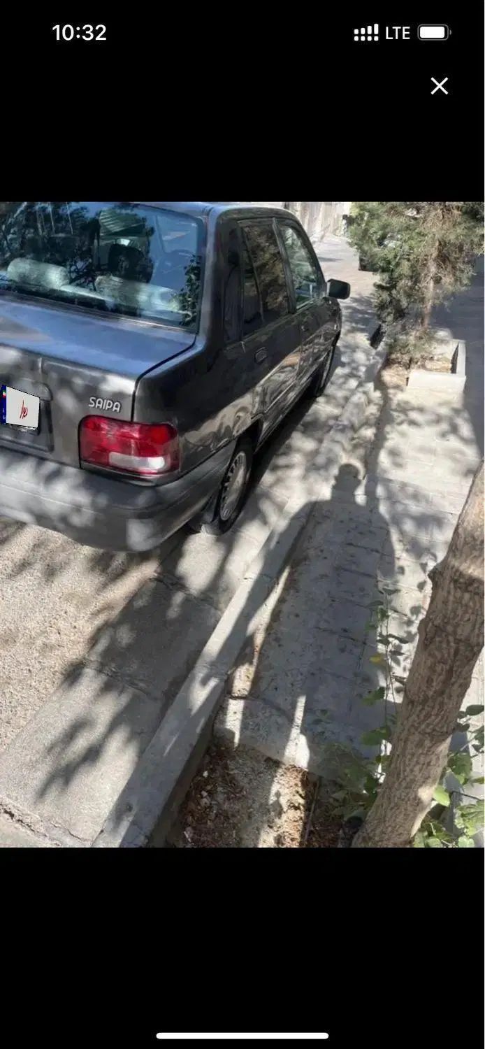 پراید صبا بنزینی - 1386